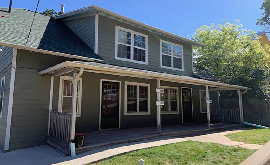 After picture of new siding